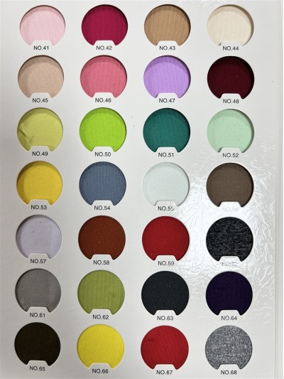 DG-BT recycled milk silk stretcher Ingredients: 95% recycled polyester 5% spandex Weight: 180g/㎡ Width: 172CM side view